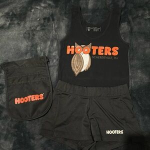 AUTHENTIC Hooters black tank top Uniform